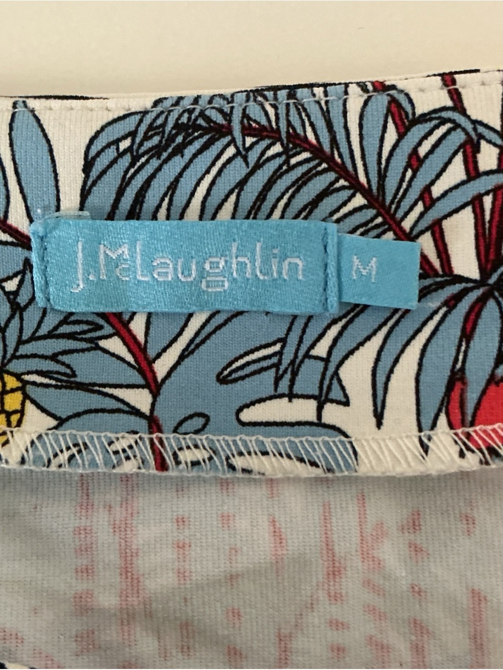 J. McLaughlin Catalina Cloth Wavesong Top - Picture 6 of 11